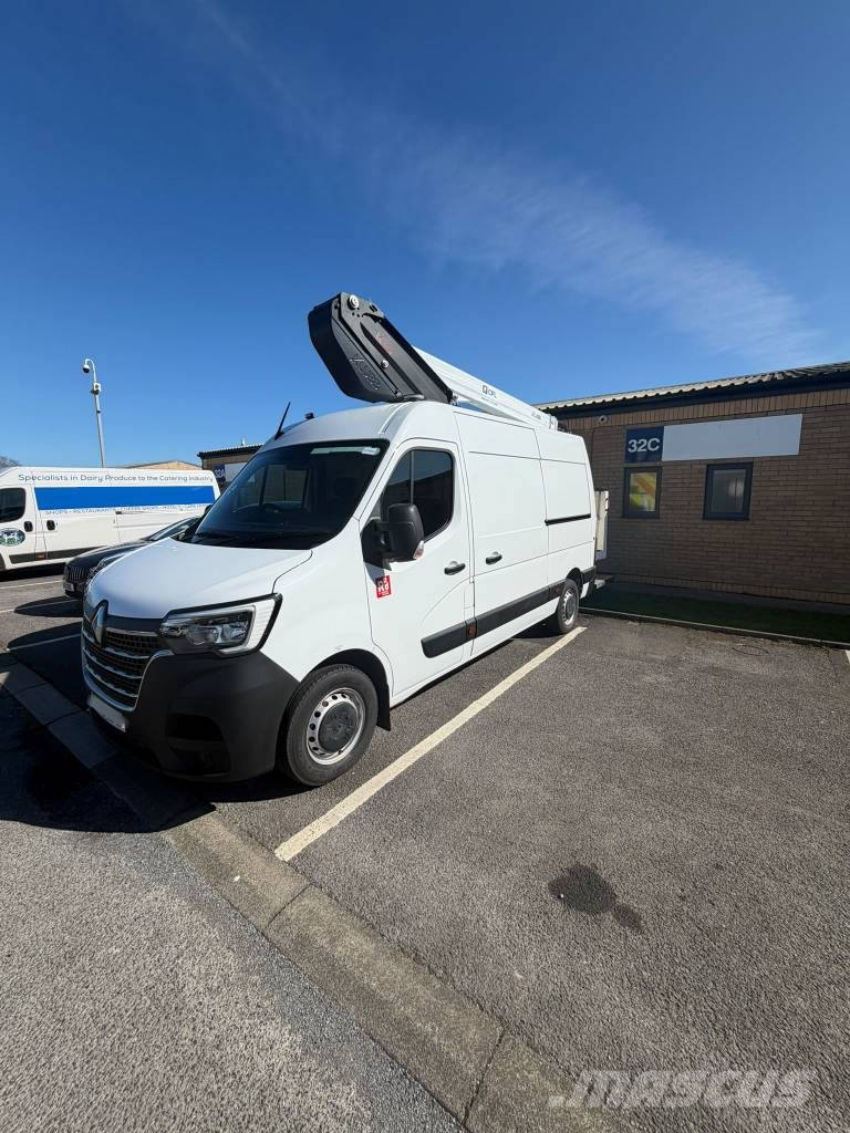 Renault Master 2.3 DCI with KLUBB KL32 12.5m Boom Auto korvtõstukid