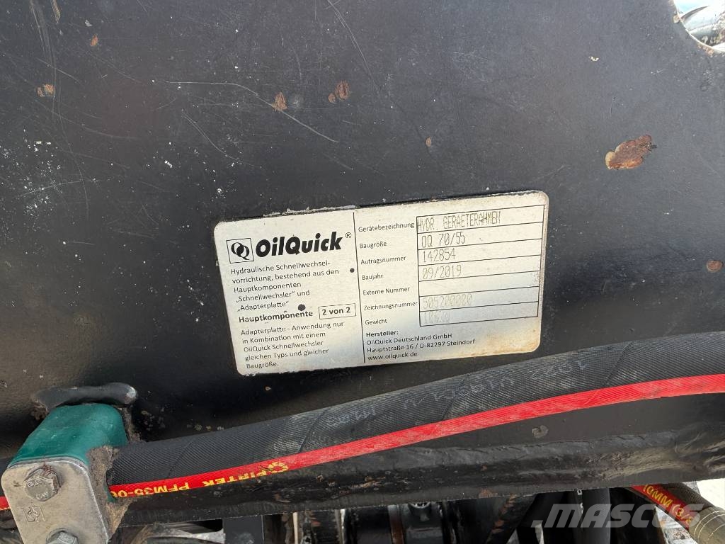 OilQuick OQ70/55 Kašike / Korpe