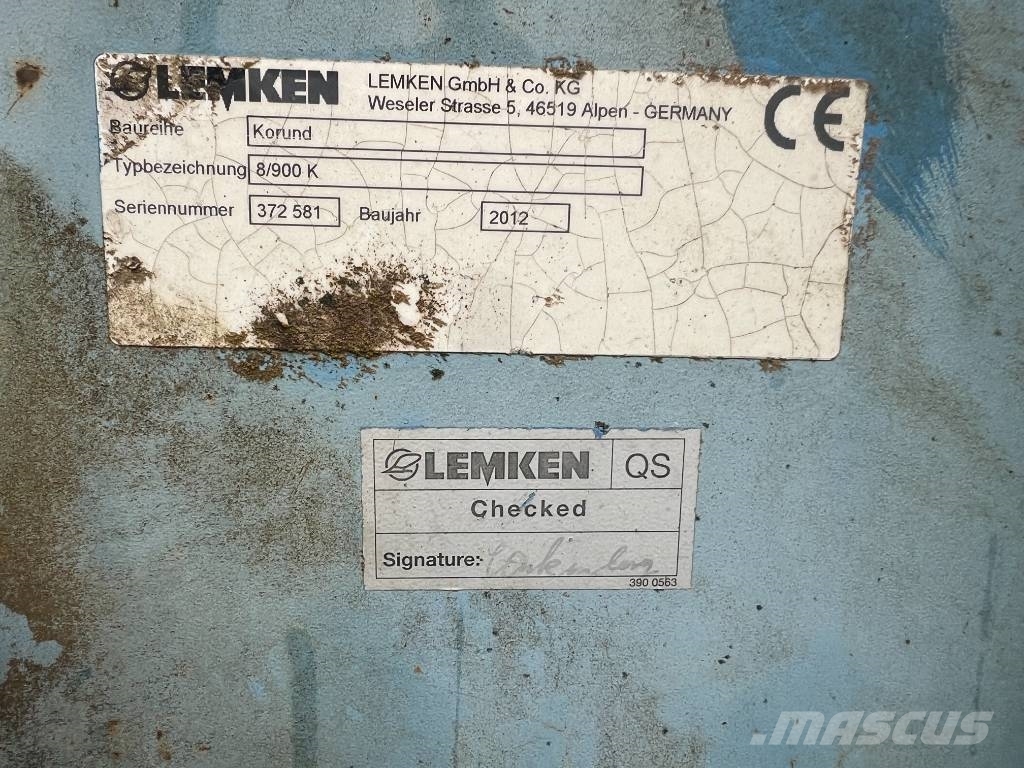 Lemken Korund 8/600 K MAR 中耕管理機