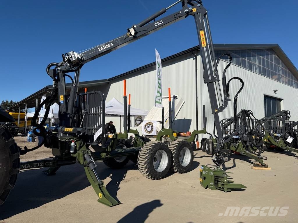 Farma T12 G2 8,5m kran Skogsmaskiner - Övriga