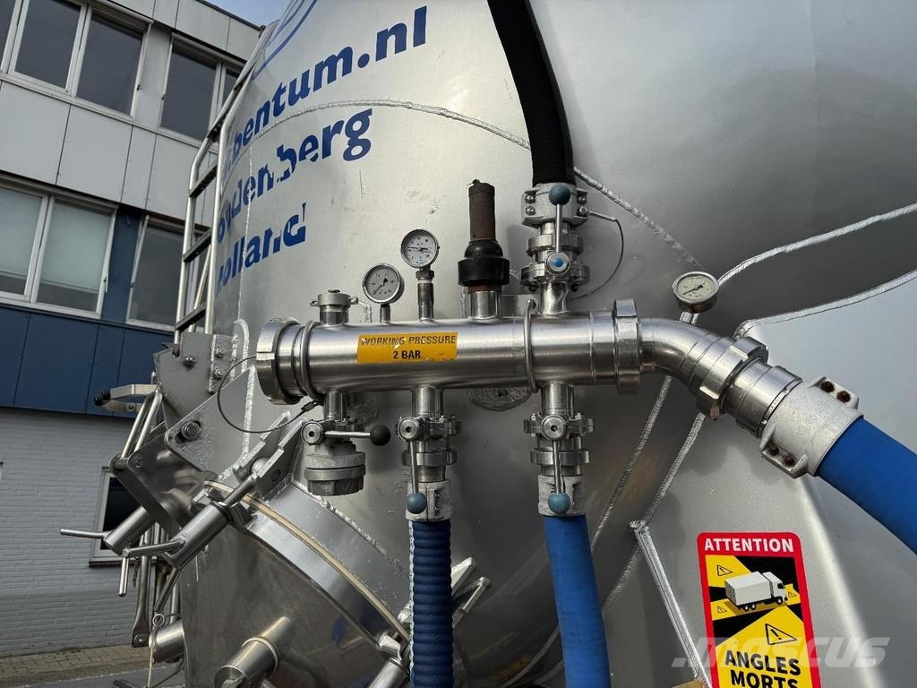 LAG O-3-40 02 3 AXLE - 61.000 LITER TANK - KIPPER Полуремаркета цистерни