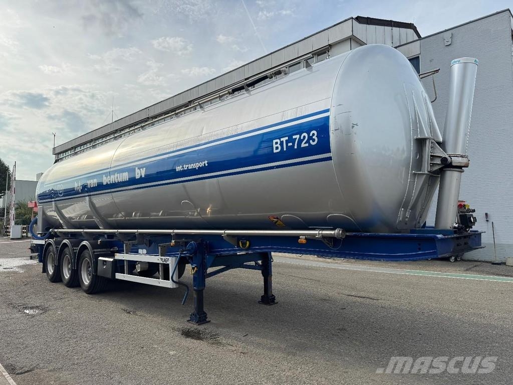 LAG O-3-40 02 3 AXLE - 61.000 LITER TANK - KIPPER Полуремаркета цистерни