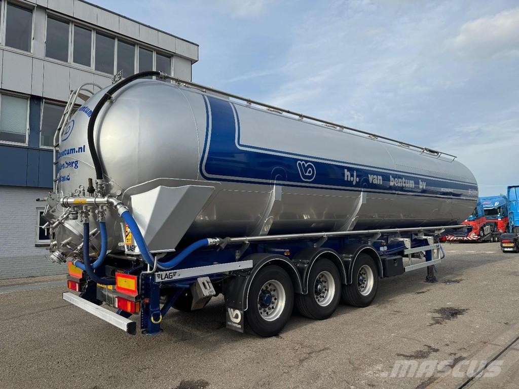 LAG O-3-40 02 3 AXLE - 61.000 LITER TANK - KIPPER Полуремаркета цистерни