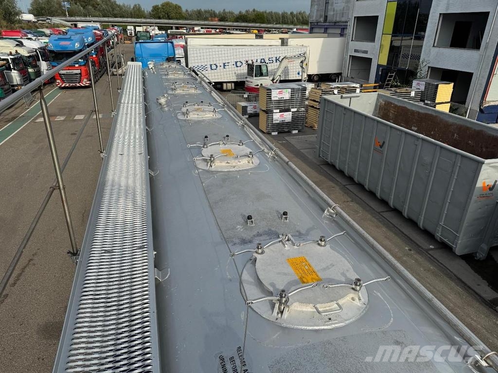 LAG O-3-40 02 3 AXLE - 61.000 LITER TANK - KIPPER Полуремаркета цистерни