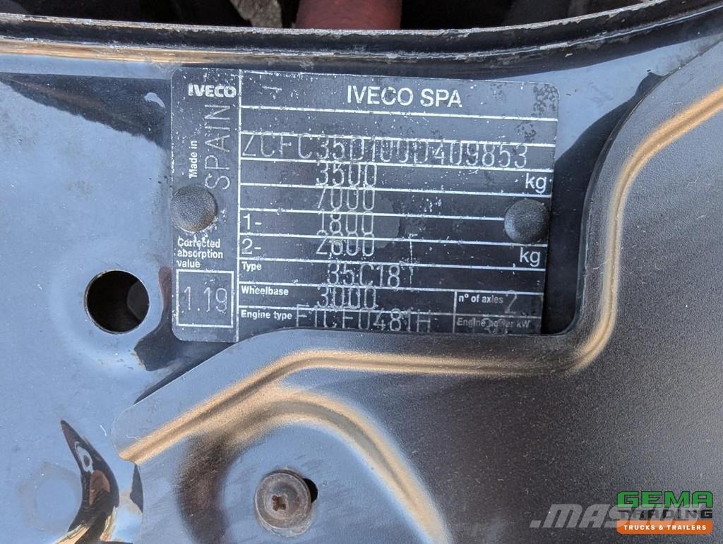 Iveco 35C18/T 4x2 Euro4 - BE Tractor - 3-Seater - Air Ho Citi