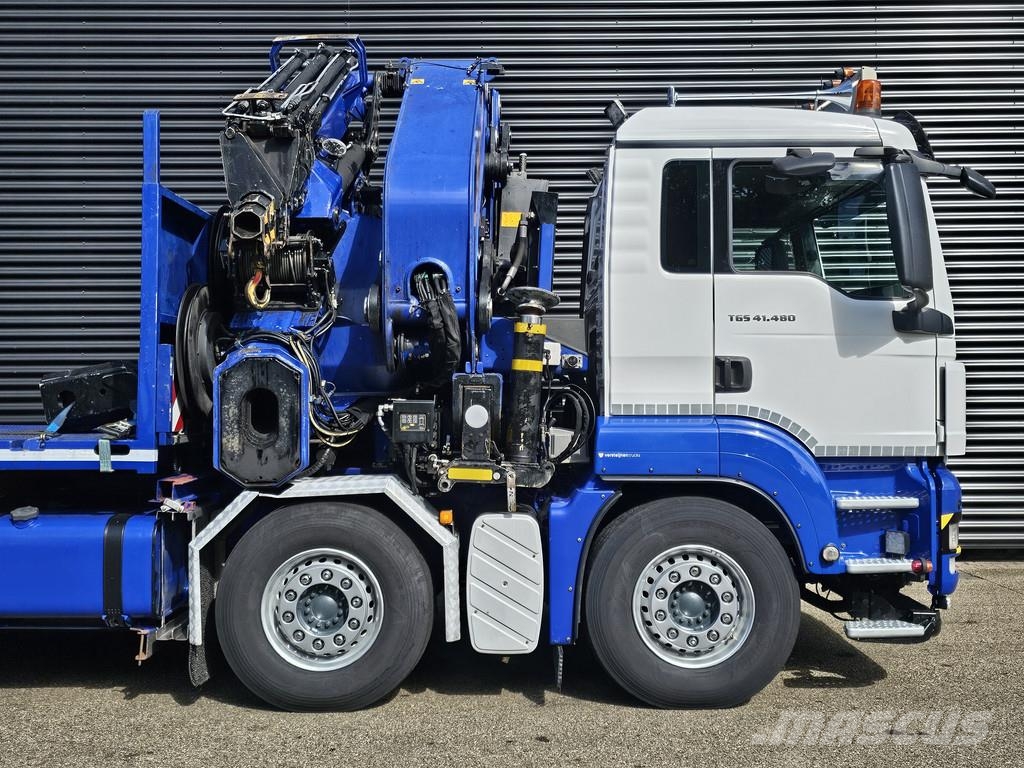 MAN TGS 41.480 8x4 BB / PM 100 tm + JIB + WINCH Trekkers