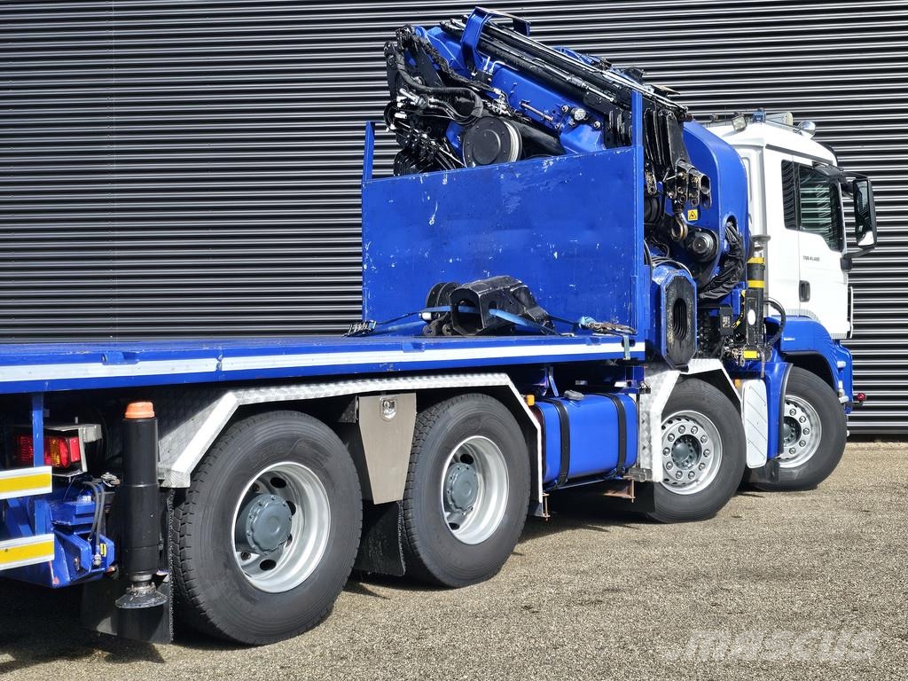 MAN TGS 41.480 8x4 BB / PM 100 tm + JIB + WINCH Trekkers