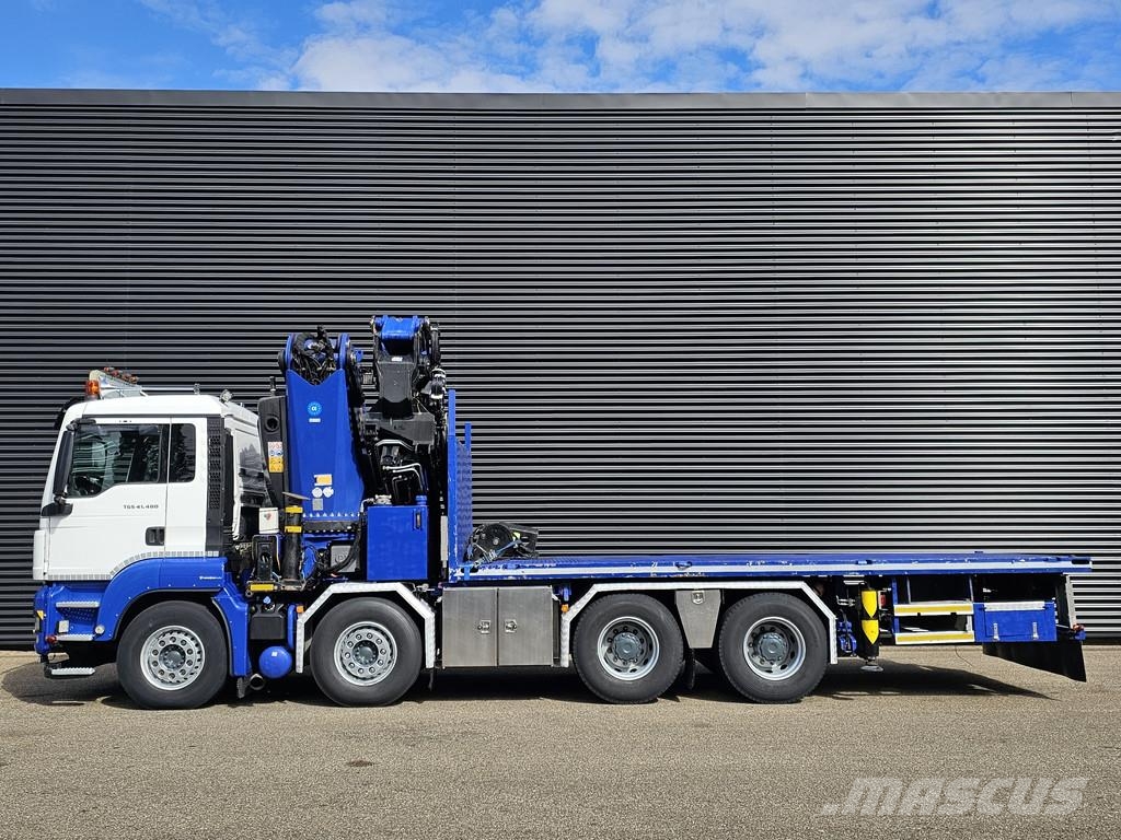 MAN TGS 41.480 8x4 BB / PM 100 tm + JIB + WINCH Trekkers