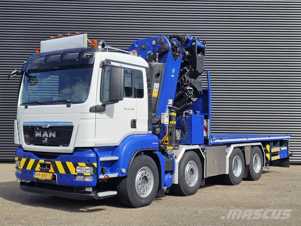 MAN TGS 41.480 8x4 BB / PM 100 tm + JIB + WINCH Trekkers