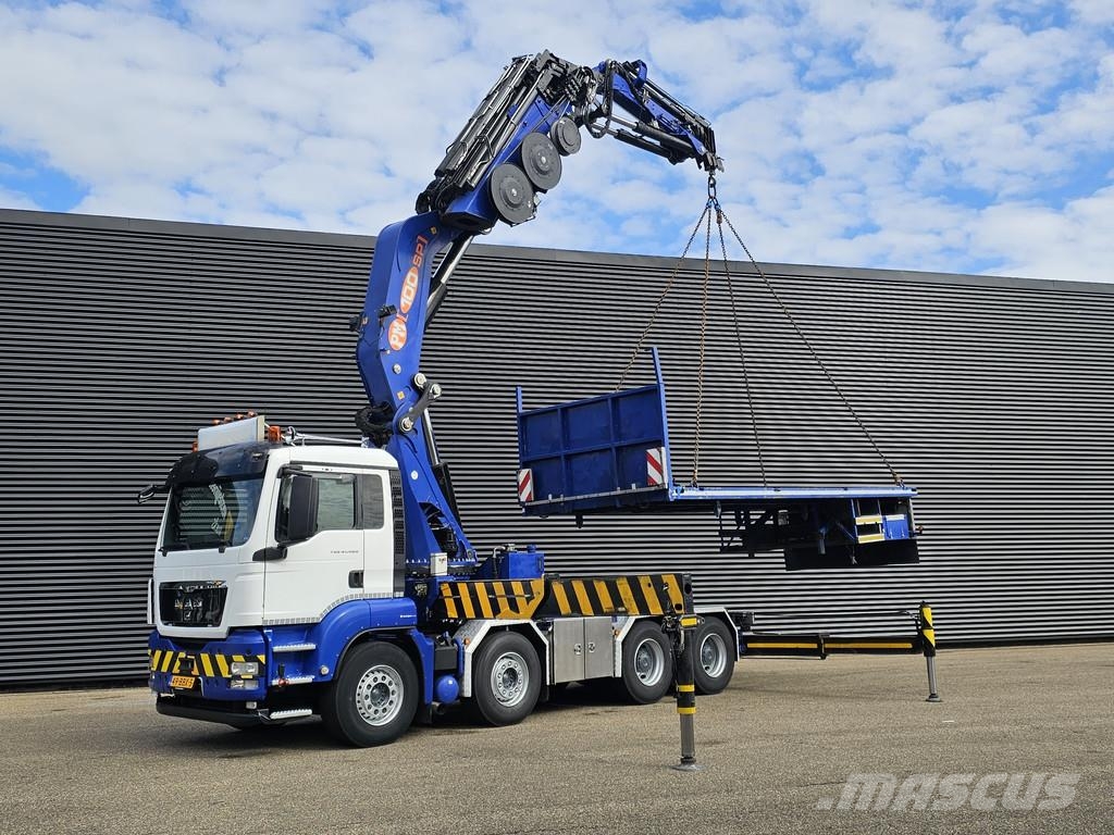 MAN TGS 41.480 8x4 BB / PM 100 tm + JIB + WINCH Trekkers