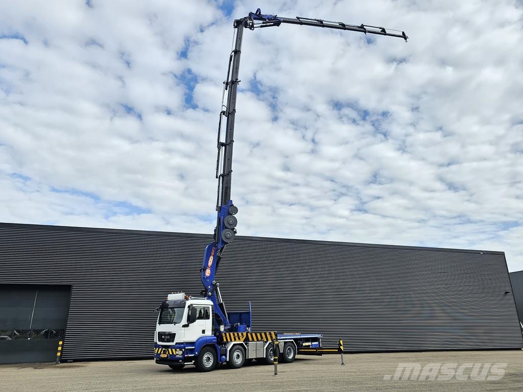 MAN TGS 41.480 8x4 BB / PM 100 tm + JIB + WINCH Trekkers
