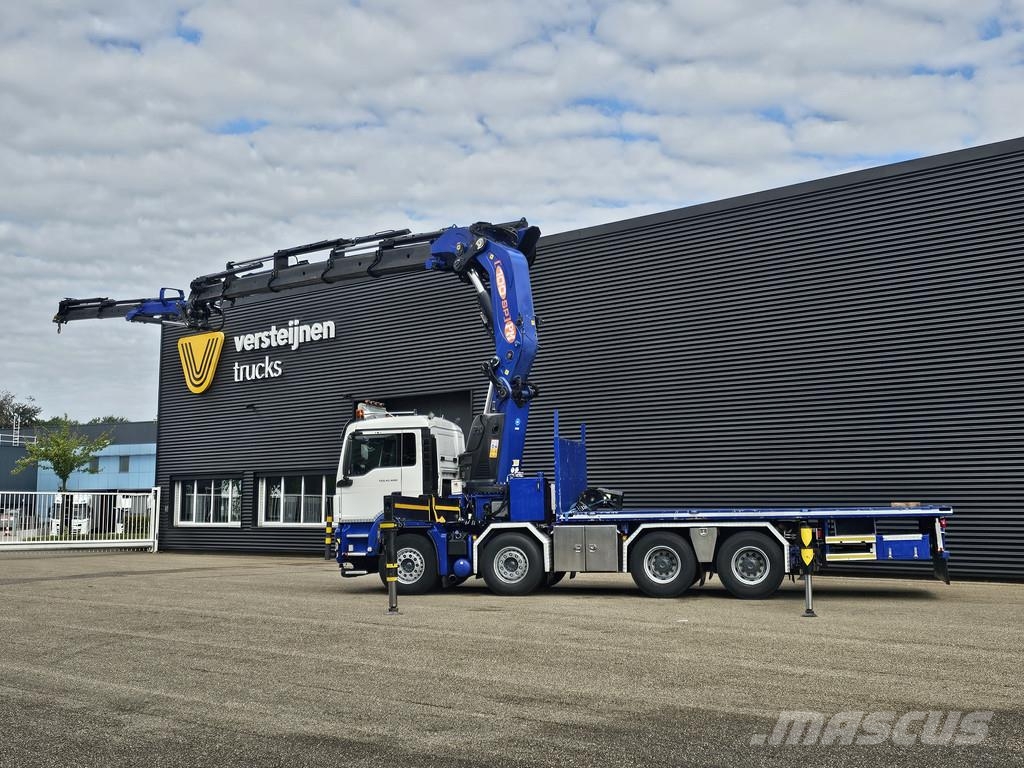 MAN TGS 41.480 8x4 BB / PM 100 tm + JIB + WINCH Trekkers