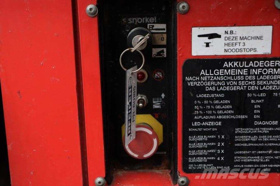 Snorkel SJ3219E Electric, 7,8m Working Height, 250kg Capac Makasli platformlar
