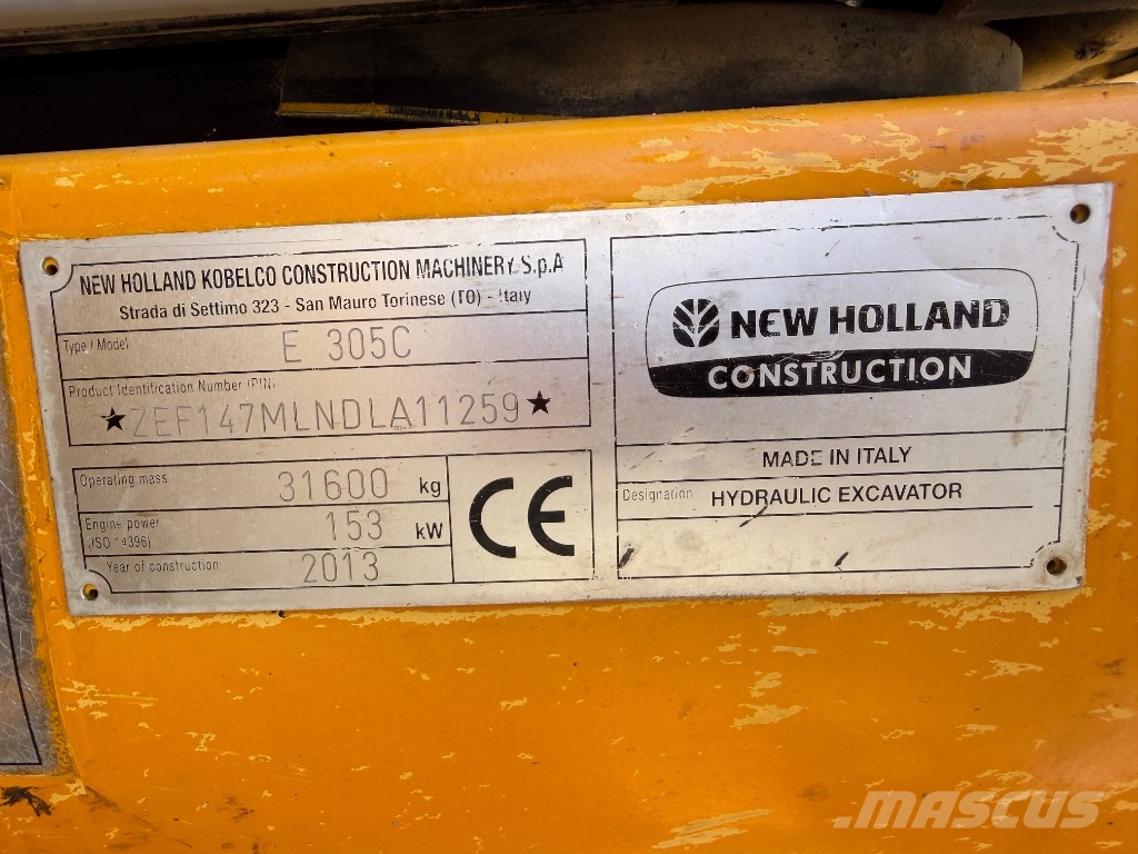 New Holland E 305 C Гусеничні екскаватори