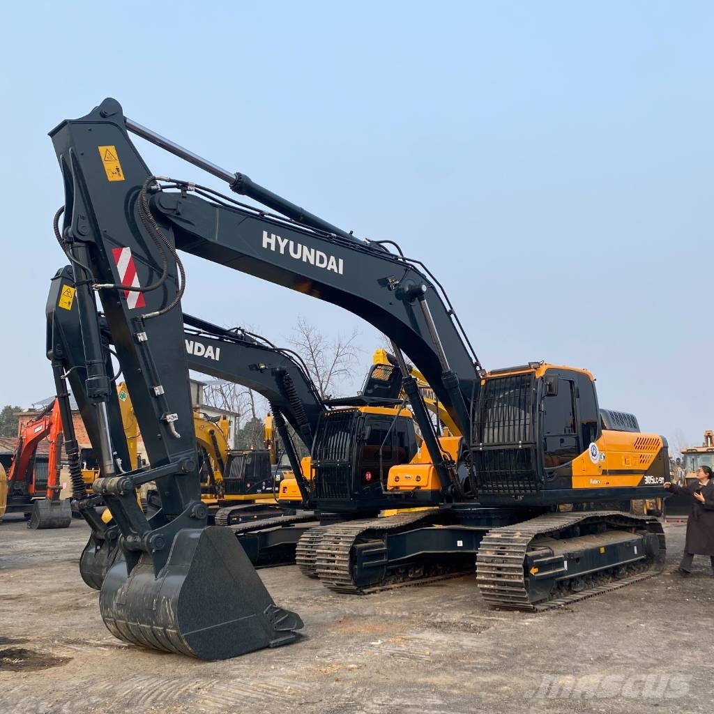 Hyundai 305-9T Bageri guseničari