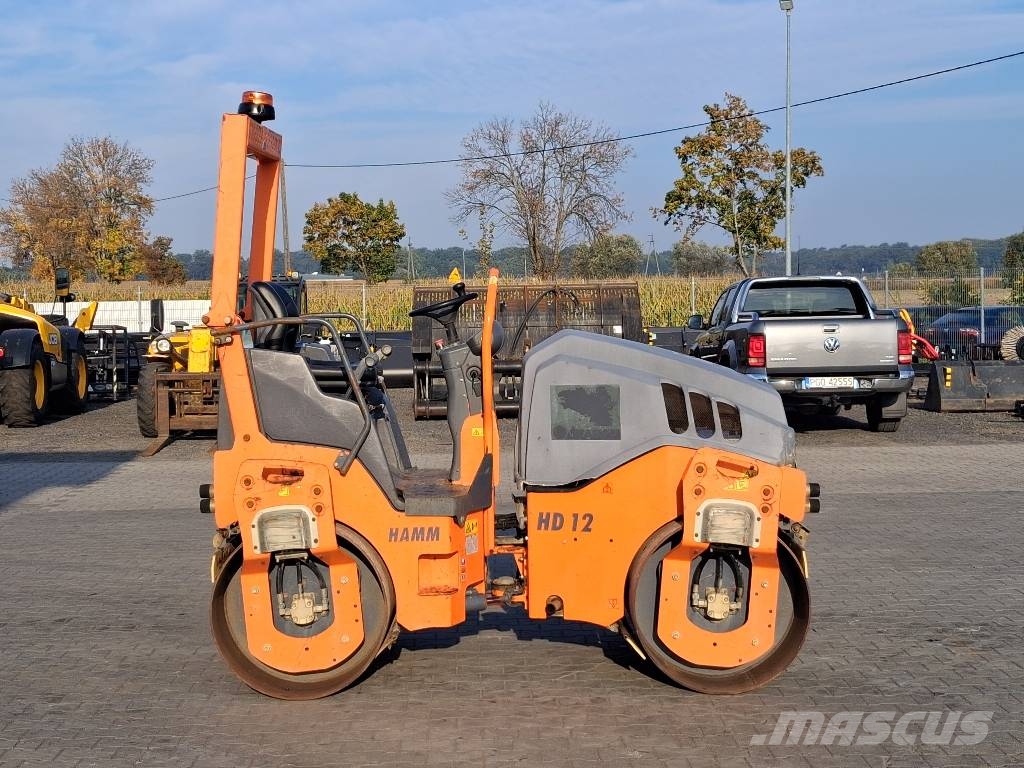 Hamm HD 12 VV مداحل ثنائية الاسطوانة