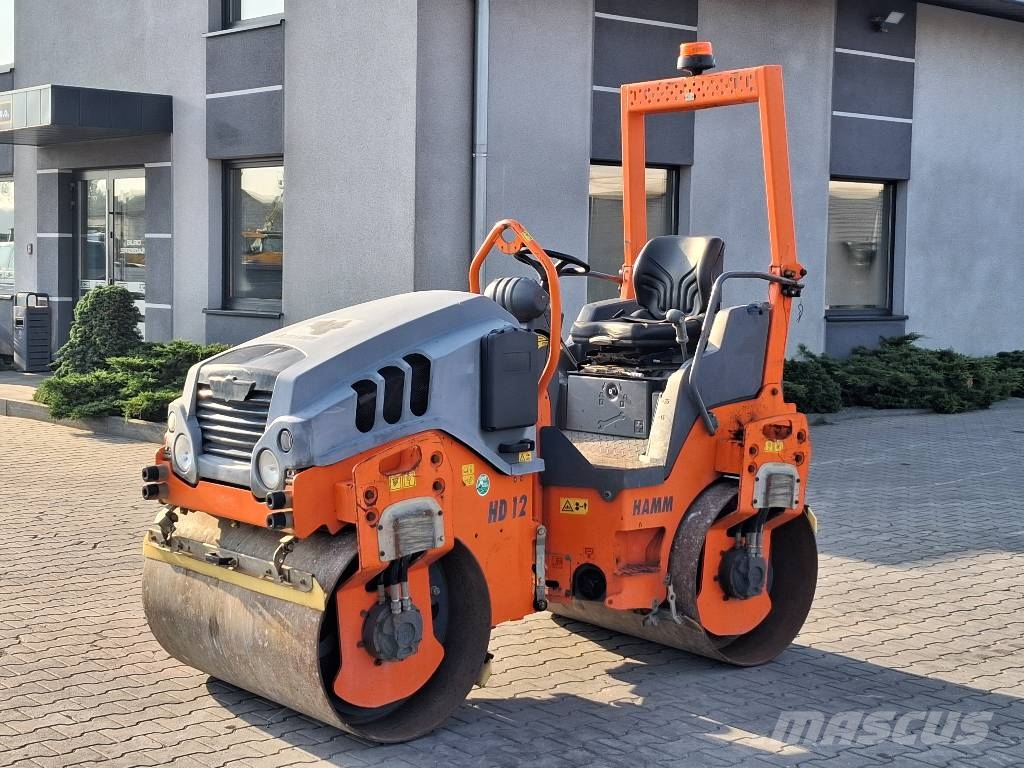 Hamm HD 12 VV مداحل ثنائية الاسطوانة