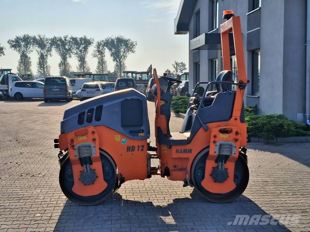 Hamm HD 12 VV مداحل ثنائية الاسطوانة
