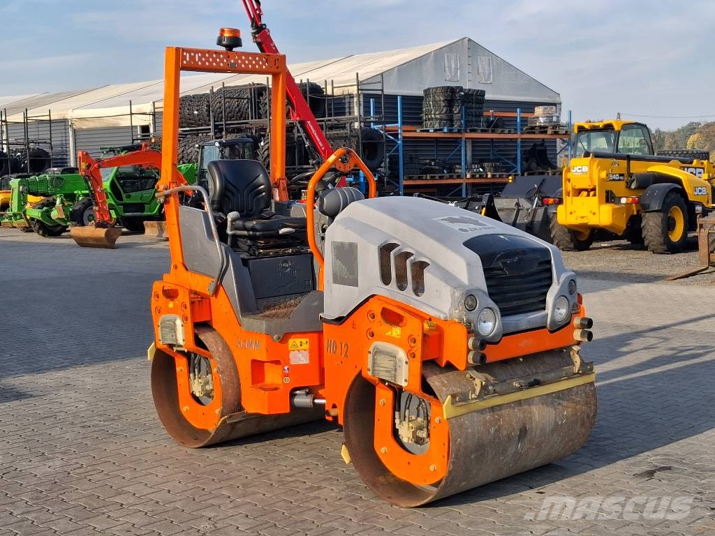Hamm HD 12 VV مداحل ثنائية الاسطوانة