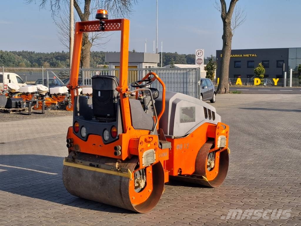 Hamm HD 12 VV مداحل ثنائية الاسطوانة