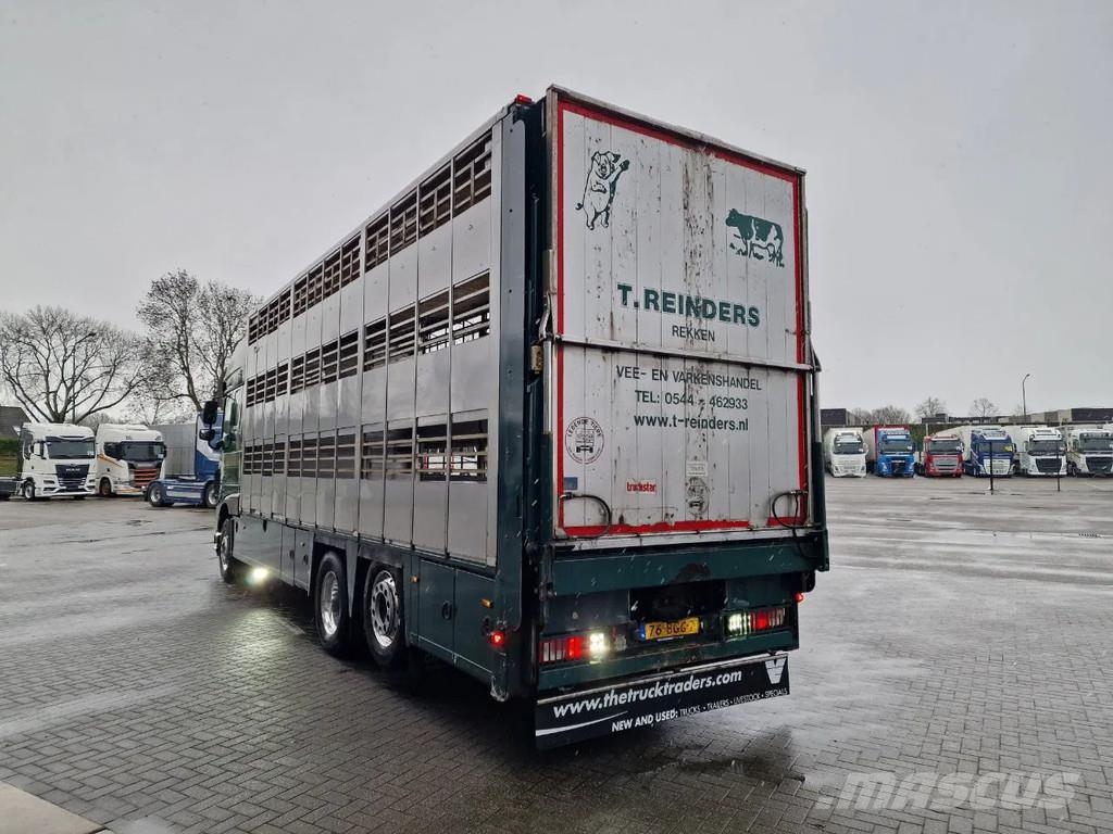 DAF XF 440 SuperSpaceCab 6x2*4 - Cuppers 1-2-3 deck Li Camiones de ganado