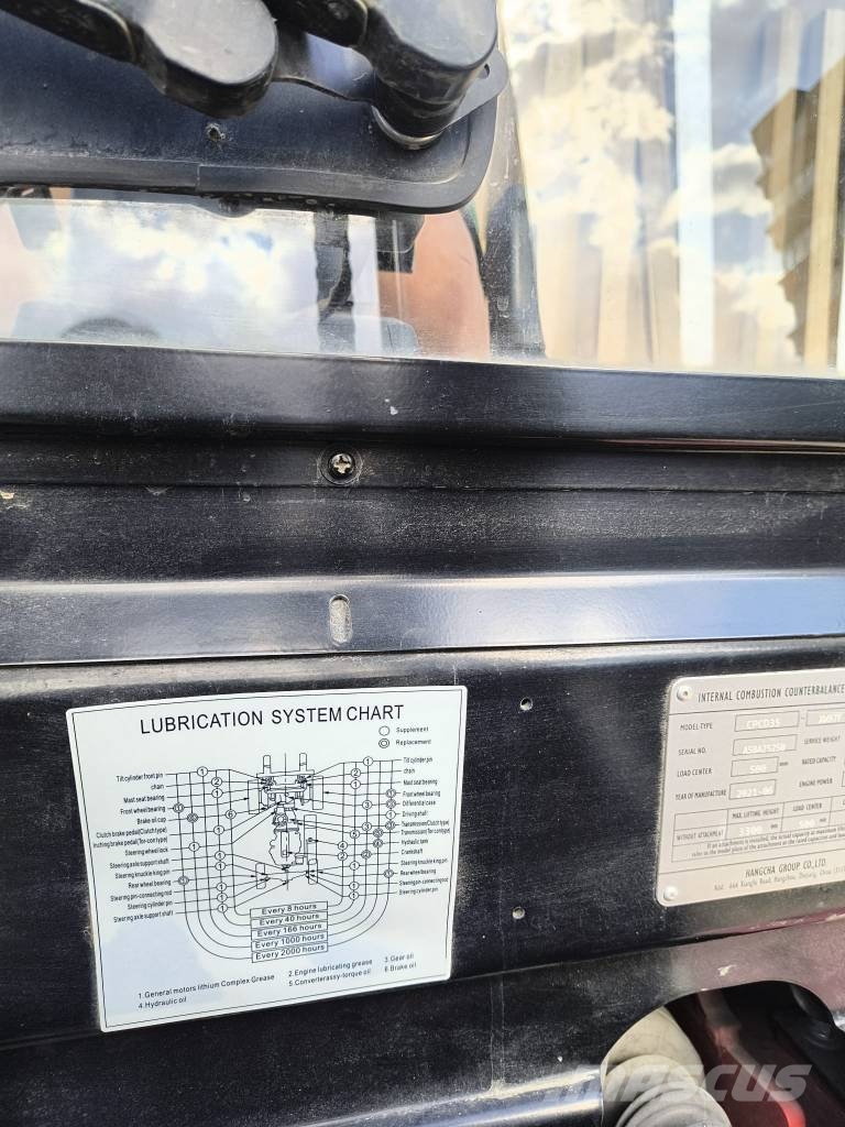 Hangcha CPCD 35-XW97F Viljuškari sa pomičnim stupom