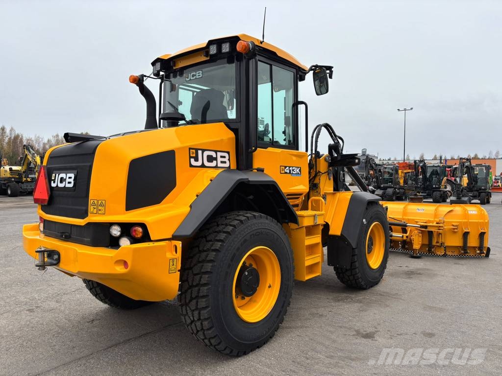 JCB 413K Nordic Edition / U-aura, Kauha, Stage V Iekrāvēji uz riteņiem