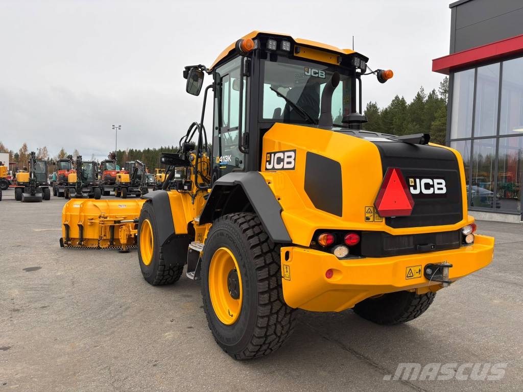 JCB 413K Nordic Edition / U-aura, Kauha, Stage V Iekrāvēji uz riteņiem