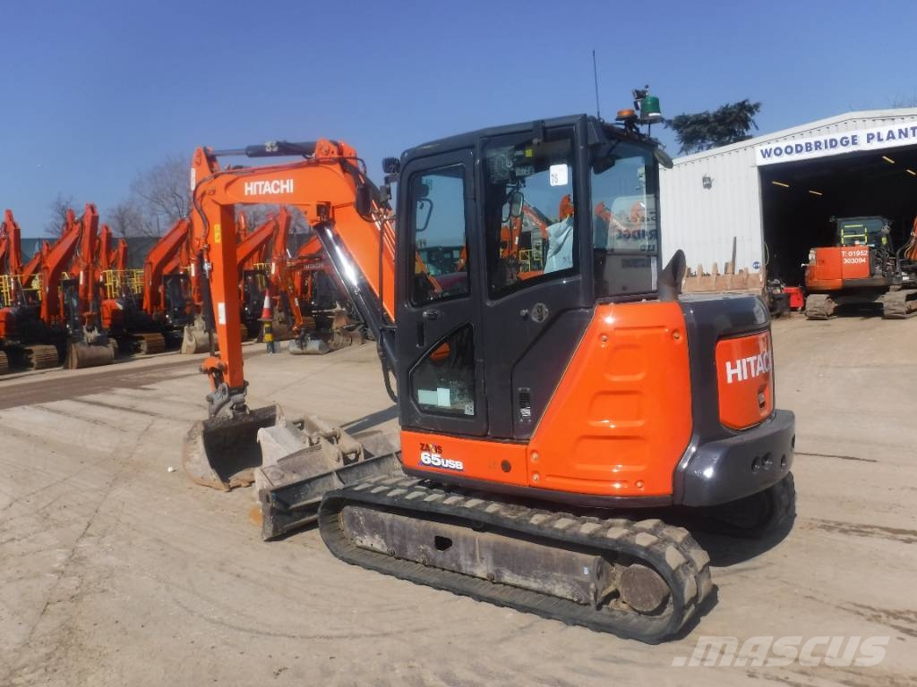 日立建機 ZX 65 USB-6, 2019, Luton, Bedfordshire, イギリス - 中古