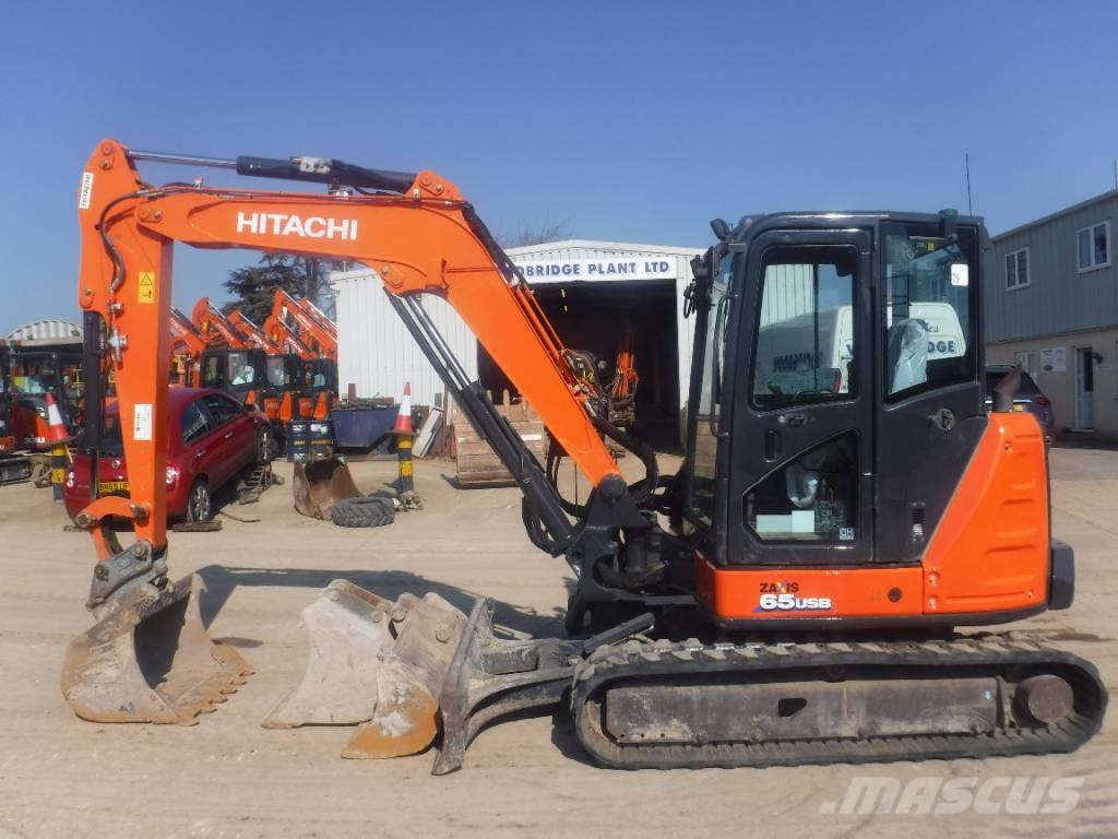 日立建機 ZX 65 USB-6, 2019, Luton, Bedfordshire, イギリス - 中古