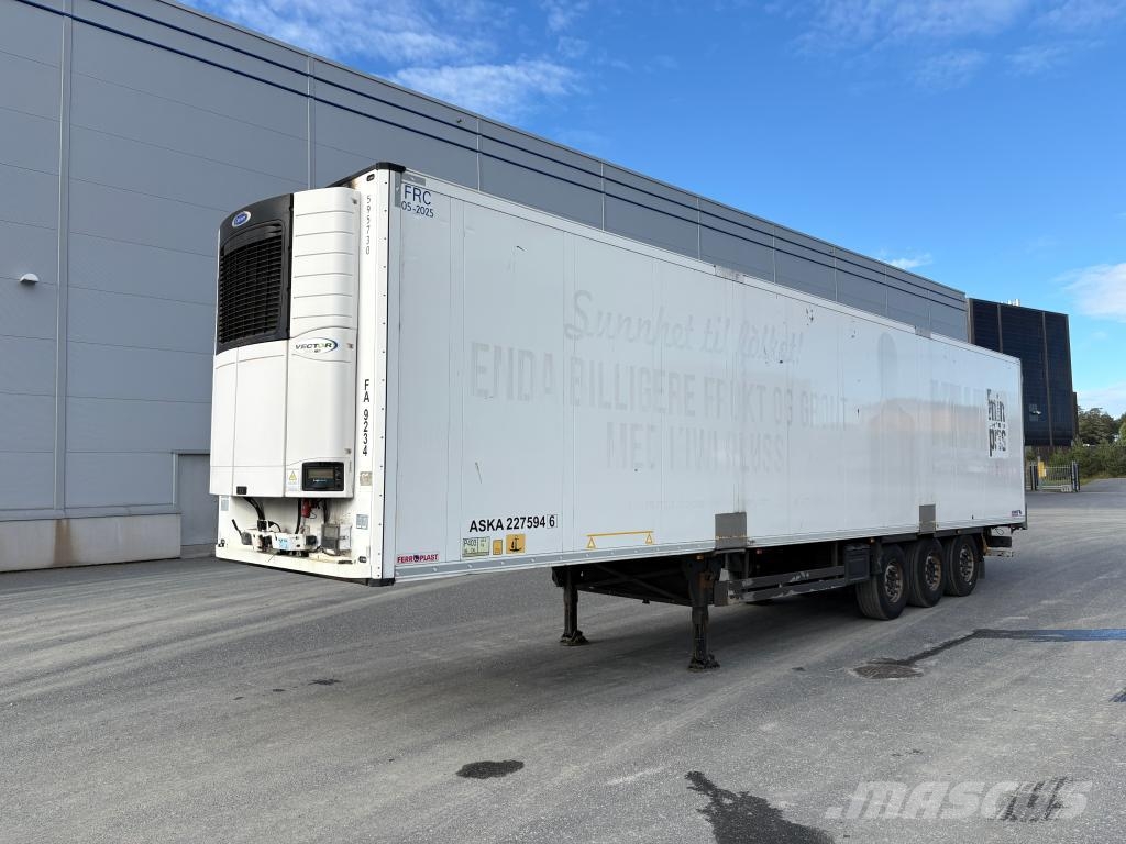 Schmitz Cargobull Trailer Reefer Flower Width & Dual Temp & Double S Temperature controlled semi-trailers