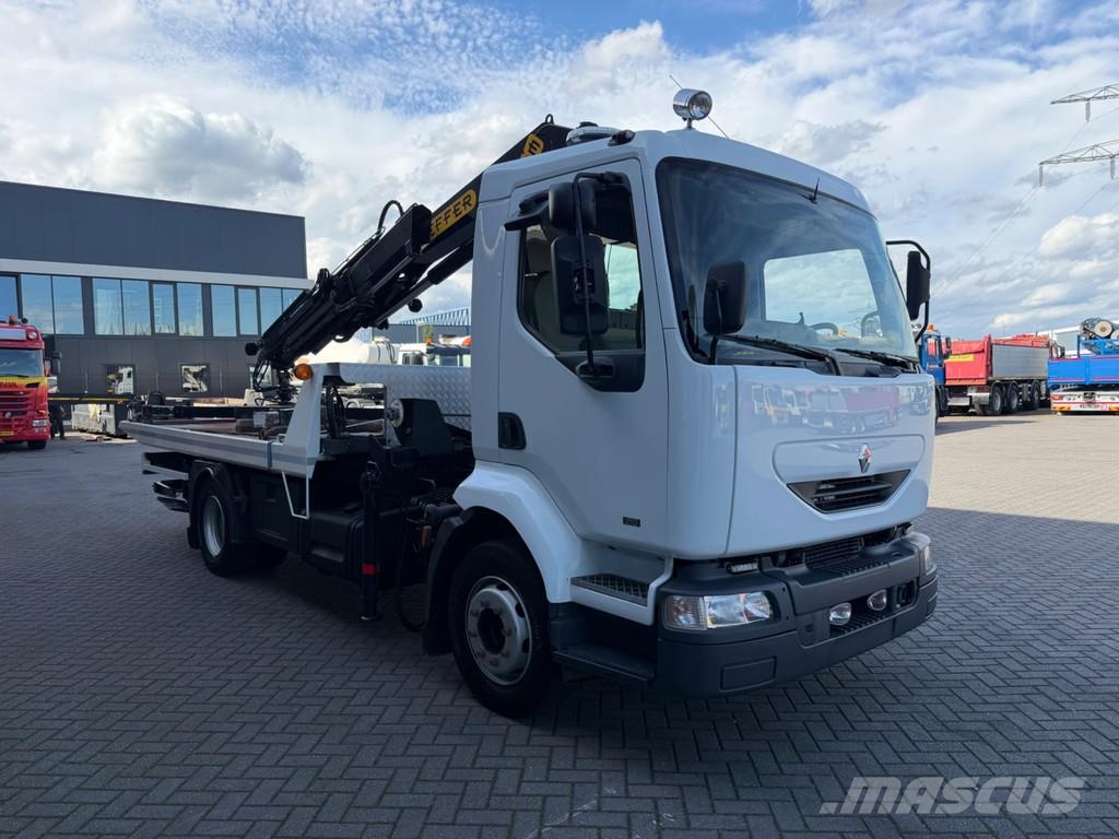 Renault Midlum 210 Abschleppwagen , Kran , Brille, Winch Sleepwagens