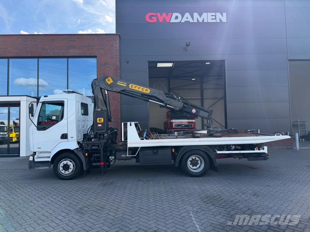 Renault Midlum 210 Abschleppwagen , Kran , Brille, Winch Sleepwagens