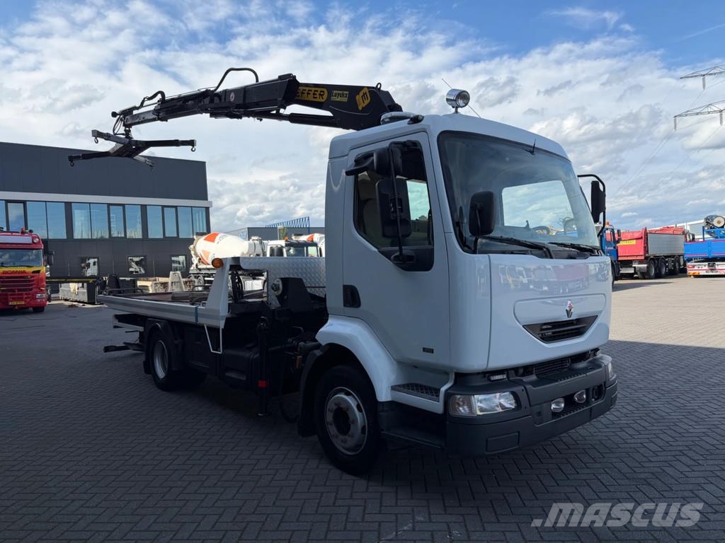 Renault Midlum 210 Abschleppwagen , Kran , Brille, Winch Sleepwagens