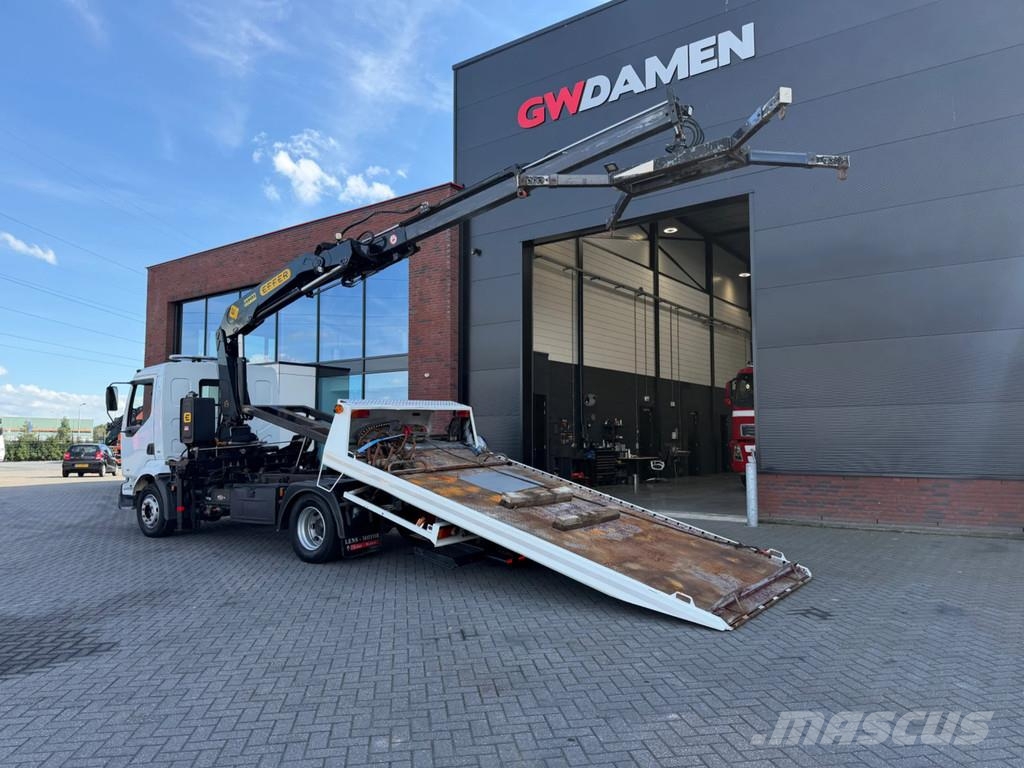 Renault Midlum 210 Abschleppwagen , Kran , Brille, Winch Sleepwagens