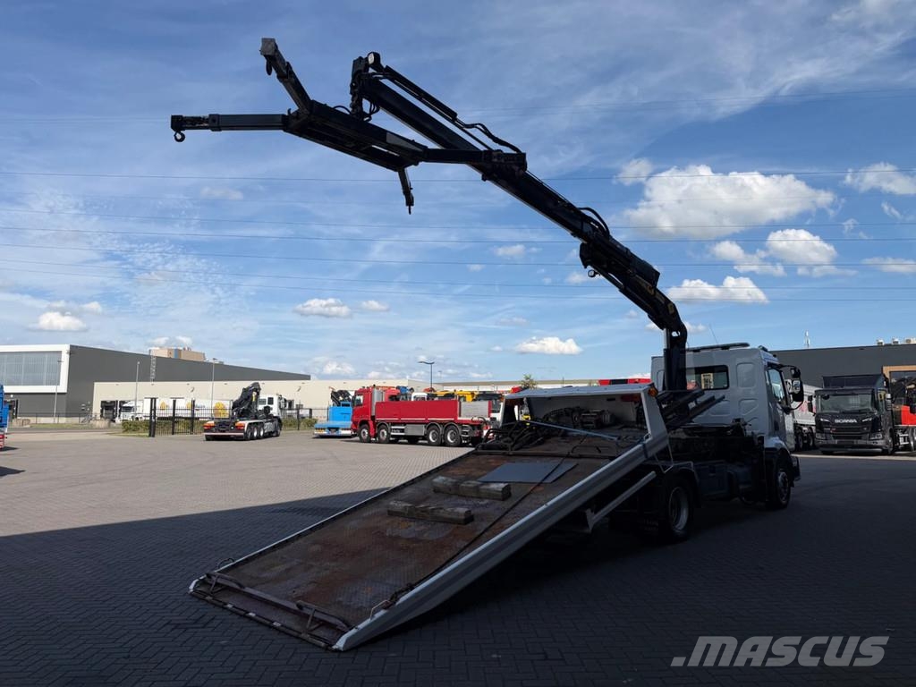 Renault Midlum 210 Abschleppwagen , Kran , Brille, Winch Sleepwagens