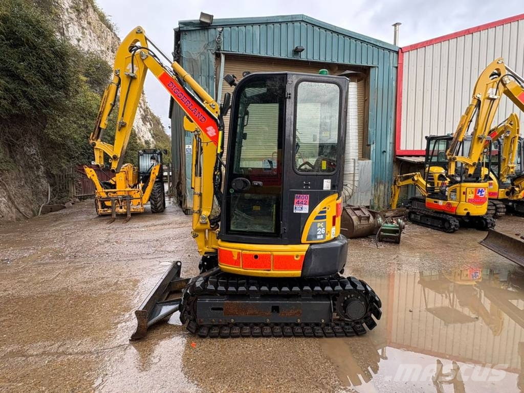 Komatsu PC 26 MR-3 Mini ekskavatori < 7 t
