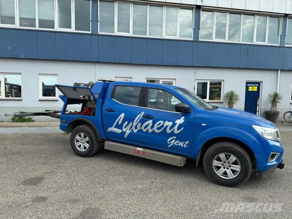 Nissan Navara 4x4 tow truck 1.000 kg + 2x winch + remote Recovery vehicles