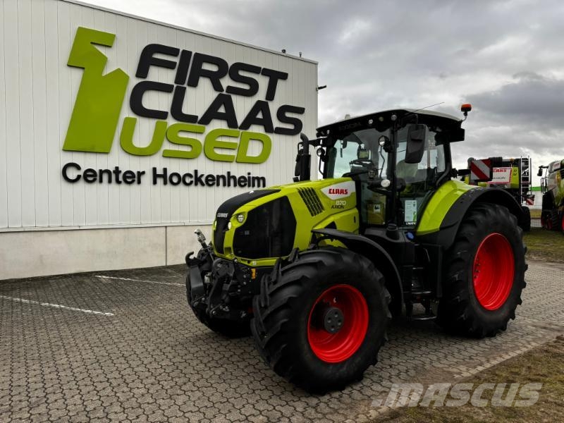 CLAAS AXION 870 CMATIC CEBIS 트랙터
