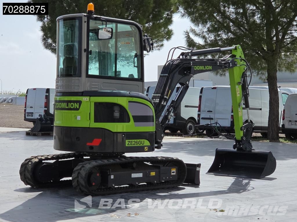 Zoomlion ZE26 GU GARANTÍA DE FÁBRICA - 3 CUCHARAS - MOTOR K Mini excavators < 7t (Mini diggers)