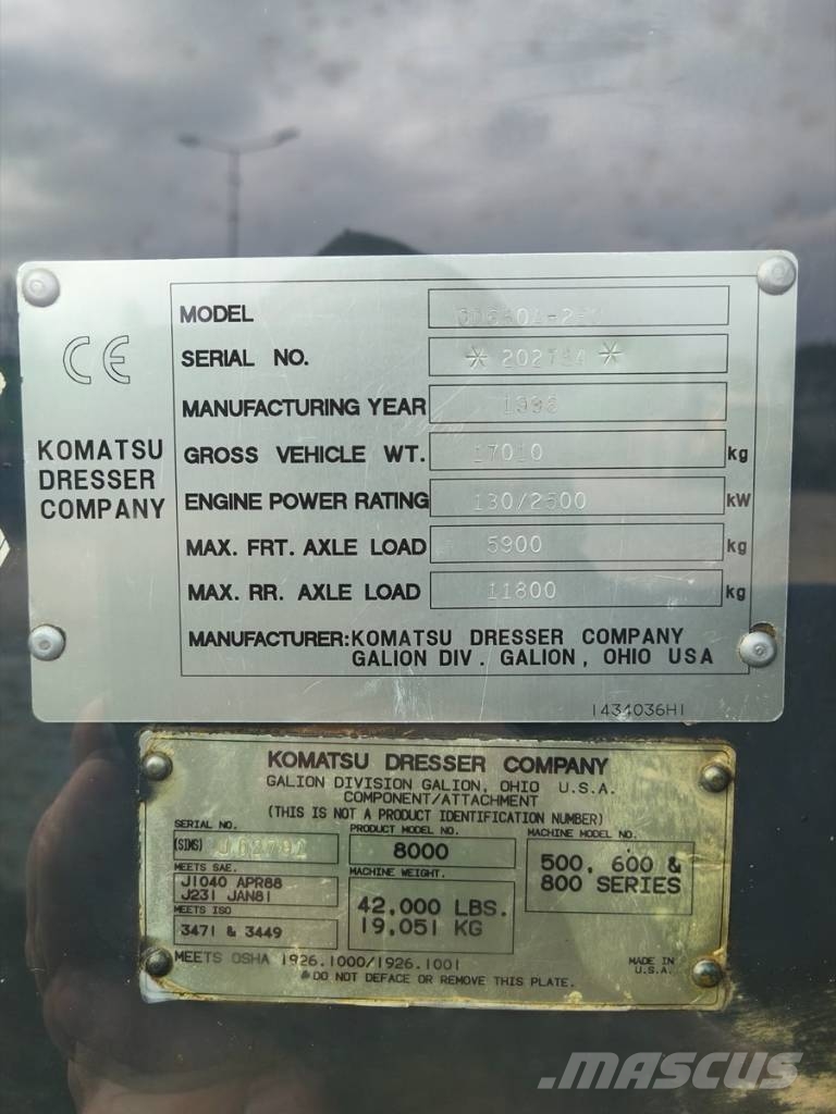 Komatsu GD650A-2EC Grejdery