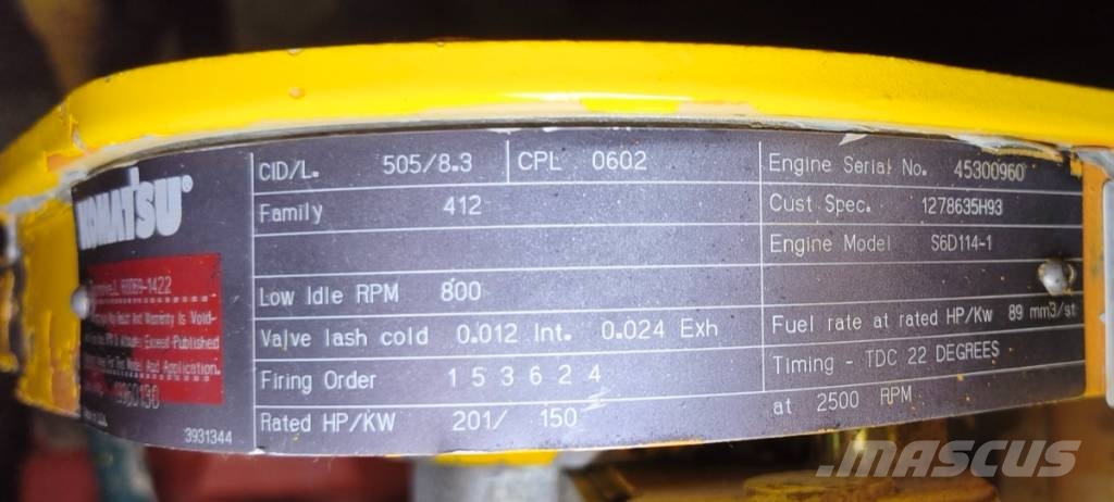 Komatsu GD650A-2EC Grejdery