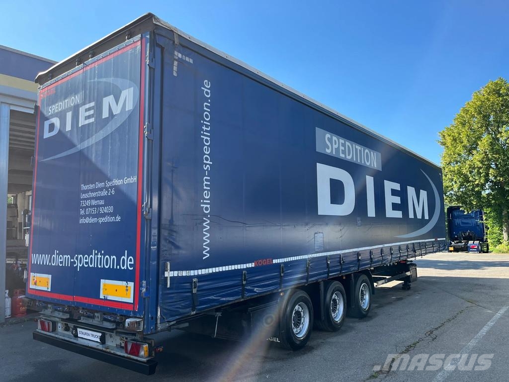 Kögel SN 24-1 *MEGA, *Tautliner, *Liftachse, *Hubdach Curtainsiderauflieger