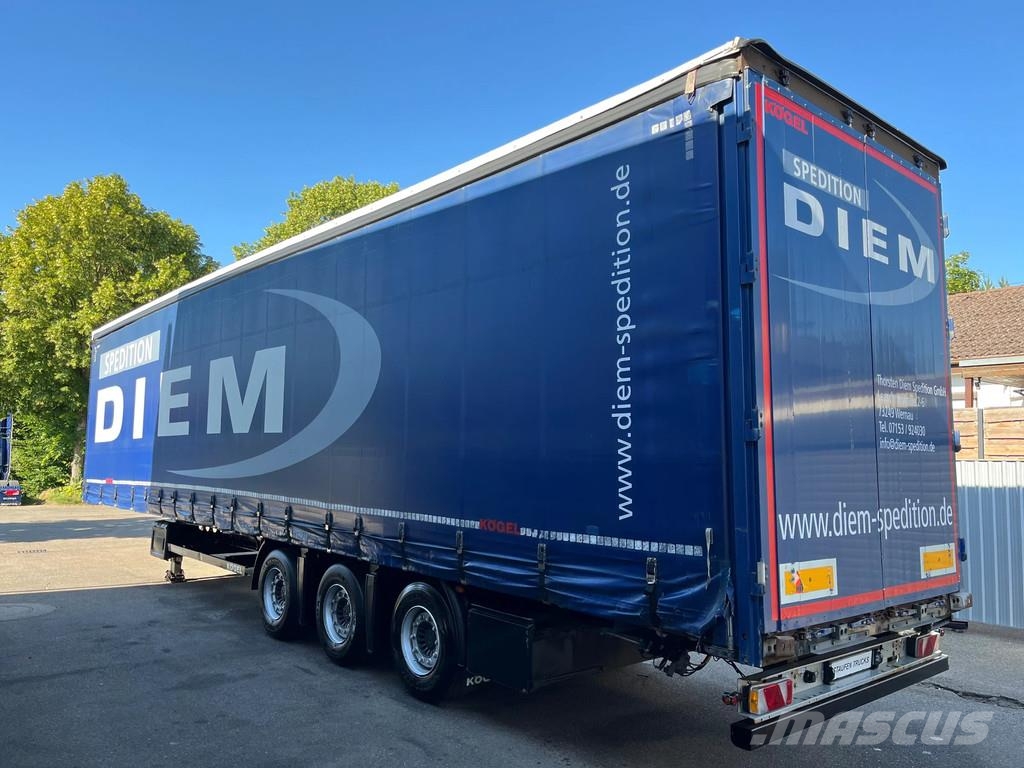 Kögel SN 24-1 *MEGA, *Tautliner, *Liftachse, *Hubdach Curtainsiderauflieger