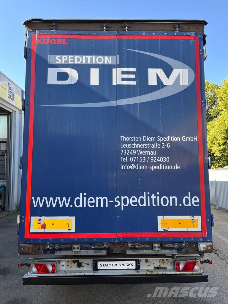 Kögel SN 24-1 *MEGA, *Tautliner, *Liftachse, *Hubdach Curtainsiderauflieger