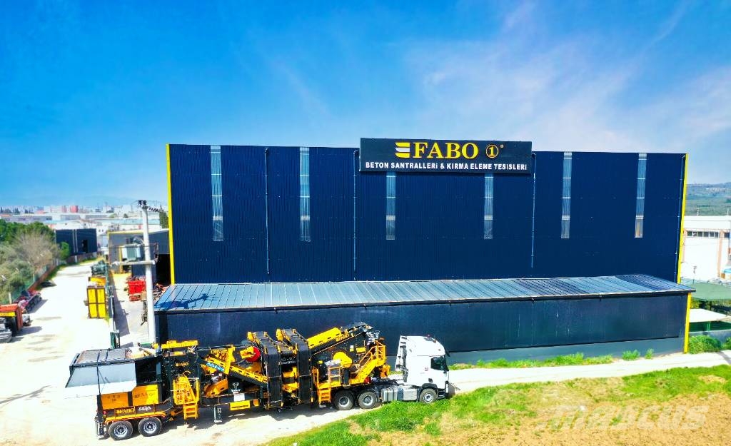 Fabo Fabo PRO 90 Mobile Brech- und Siebanlage | 90-130 Trituradores móveis