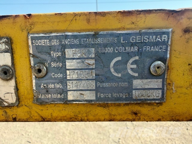 Geismar Geismar USED CRAN RAIL LOADING Rail- en spoorwegonderhoud