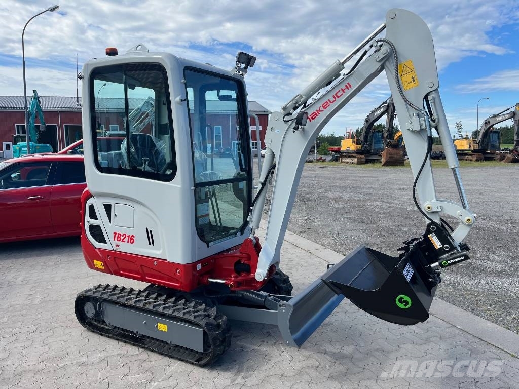 Takeuchi TB216 Εκσκαφάκι (διαβολάκι) < 7t