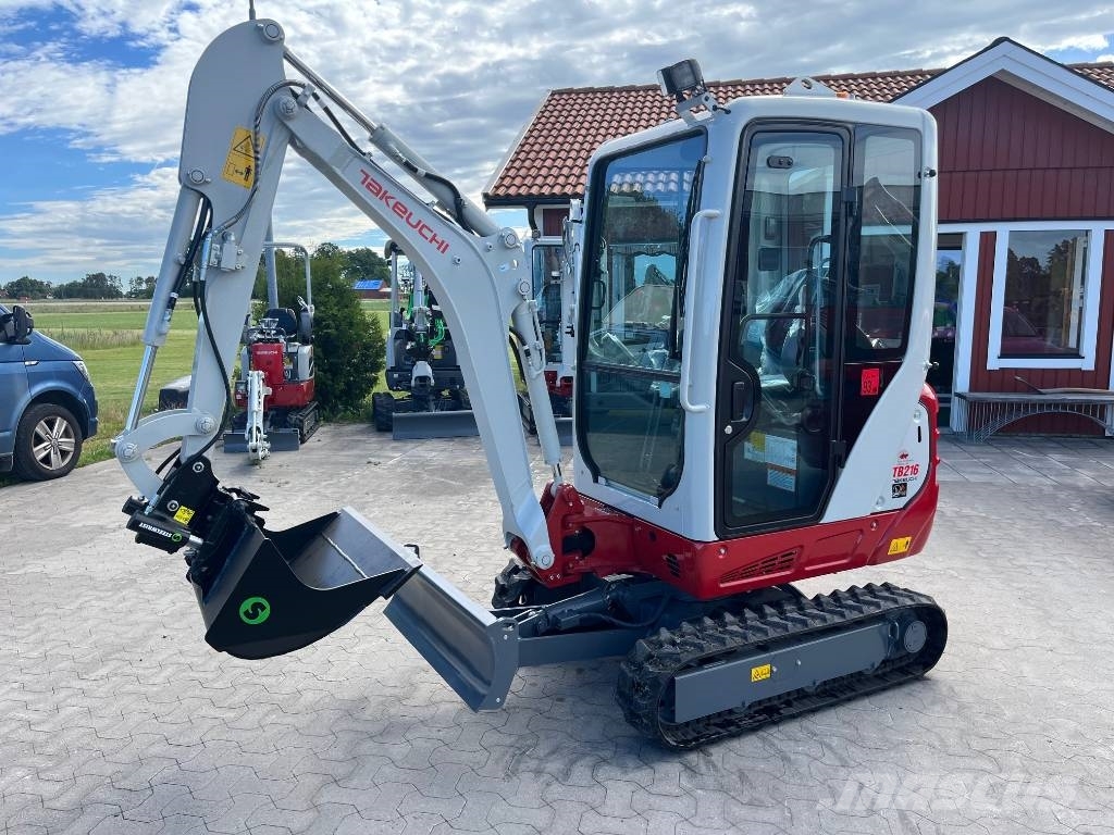 Takeuchi TB216 Εκσκαφάκι (διαβολάκι) < 7t