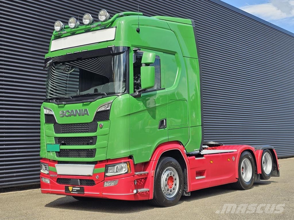Scania S660 V8 6X2 BOOGIE / RETARDER / FULL AIR / 2 TANKS وحدات الجر
